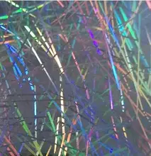 

25cmx25cm/9.8"x9.8" Hologram iridescent Chrome Heat Transfer Vinyl Bird's Nest Iron-on Press Textile T-Shirt Cricut Film DIY