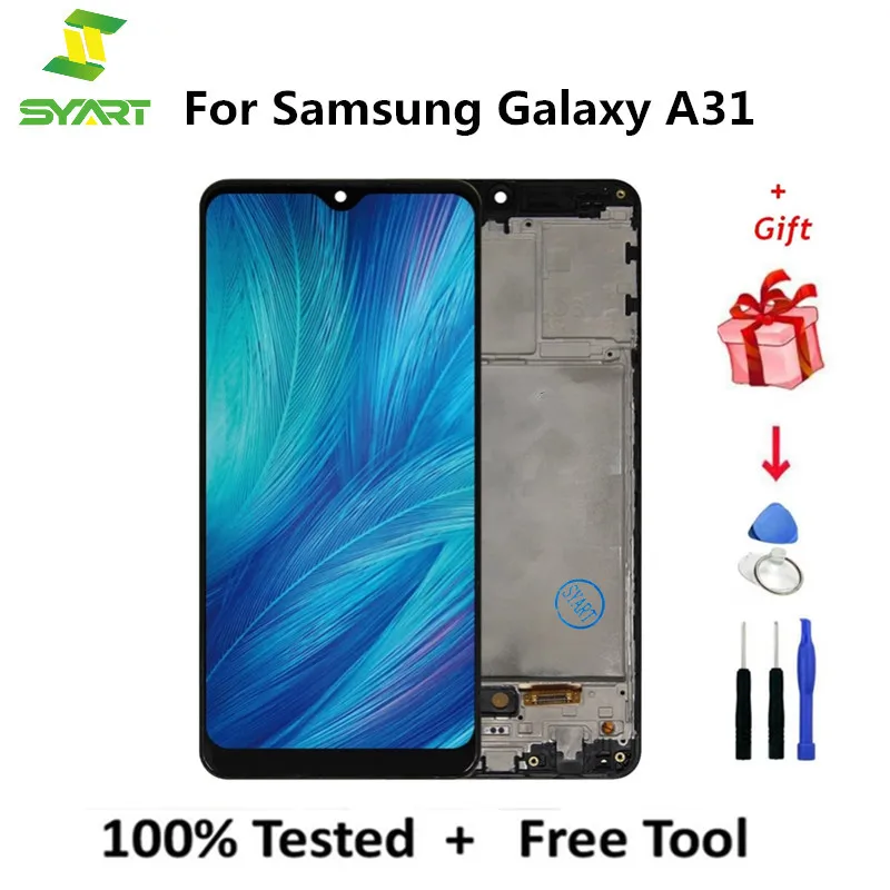 

LCD Screen For Samsung Galaxy A31 LCD Touch Screen Digitizer Replacement Parts For SM-A315F/DS A315G/DS A315N A315 LCD Display