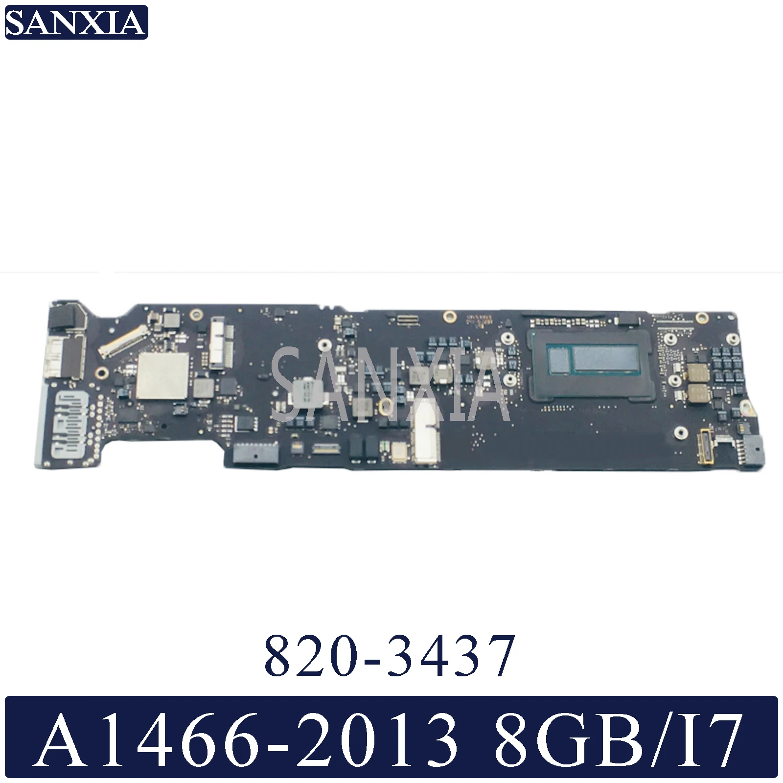 KEFU 820-3437-A/B материнская плата для ноутбука Apple Macbook Air A1466 2013- оригинальная материнская плата 8Гб-RAM I7-CPU