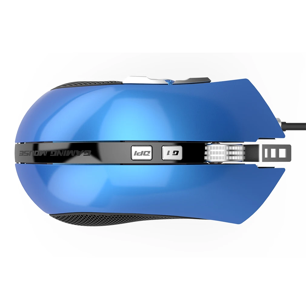 LUOM G60 проводной палец правый USB 1,1/2,0 интерфейс плетеный провод программируемый 9 Кнопок профессиональная оптическая игровая мышь
