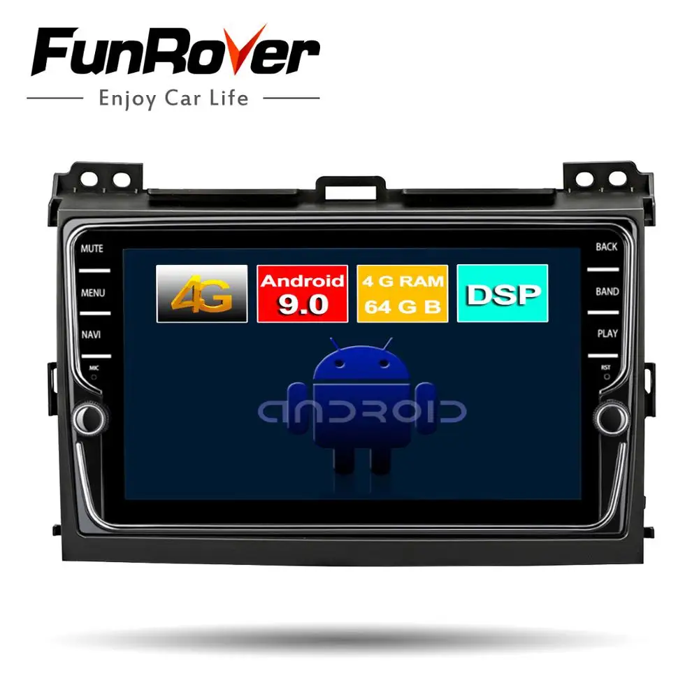 Perfect Funrover DSP 4+64G android 9.02 din Car Radio Multimedia Video Player Navigation GPS For Toyota LAND CRUISER Prado 120 2003-2009 0 Perfect Funrover DSP 4+64G android 9.02 din Car Radio Multimedia Video Player Navigation GPS For Toyota LAND CRUISER Prado 120 2003-2009 0