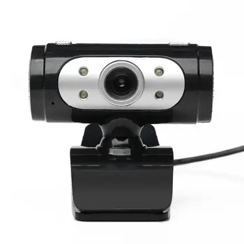 

USB Webcam 720P PC Computer Camera Video Calling and Recording with Noise-canceling Mic, Clip on Style for Desktop