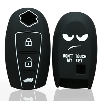 

Silicone Key Fob Cover Case Hood Protect Holder for SUZUKI Swift Sport SX4 SCORSS Grand Vitara Key Holder Remote Car Accessori