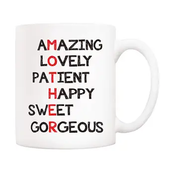 

Christmas Gifts Mom Definition Funny Coffee Mug Best Birthday Gifts