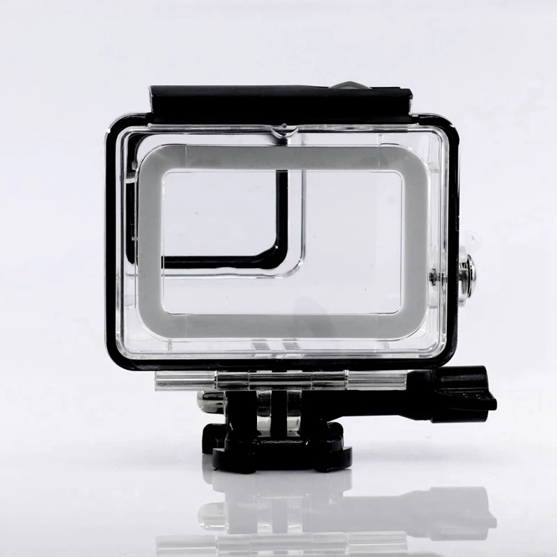 Чехол для дайвинга для Gopro Hero 7 белый серебристый водонепроницаемый защитный чехол для камеры