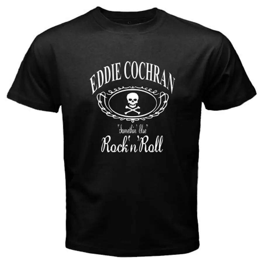Eddie Cochran-C'mon All Rock n ролл-музыкальный черный размер футболки S-3XL | Мужская одежда