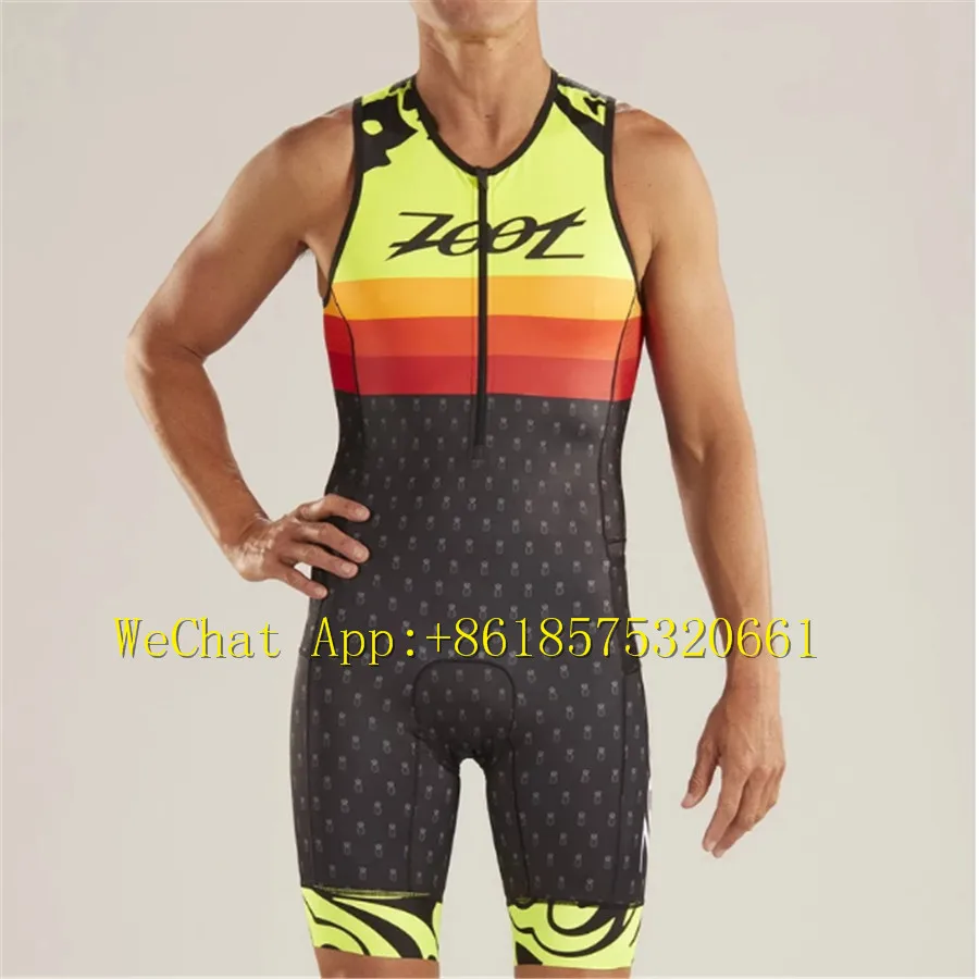 ZOOT Триатлон Велоспорт Джерси Ropa Ciclismo skinsuit мужской компрессионный велосипедный Джерси Спортивная одежда для верховой езды без рукавов велосипедная одежда - Цвет: 9