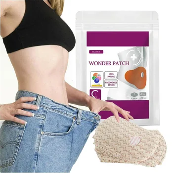 

5Pcs Slimming Patch Slim Navel Weight Loss Stickers Body Shaping Burning Fat Belly Patch Women Skinny Massager Products