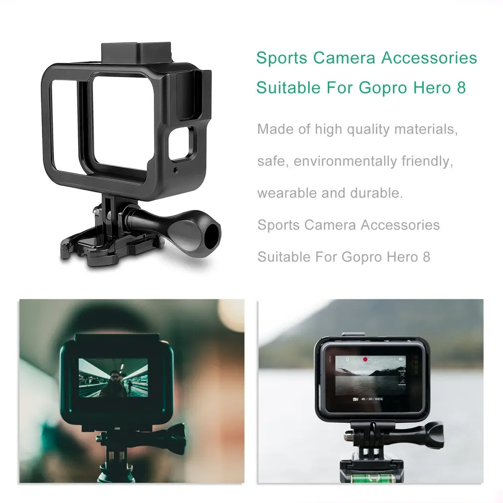 Защитный Водонепроницаемый чехол для дайвинга для GoPro Hero 8 Black camera s Аксессуары алюминиевая защитная рамка для камеры корпус оболочка