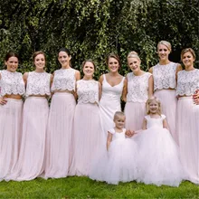 two piece bridesmaid dresses