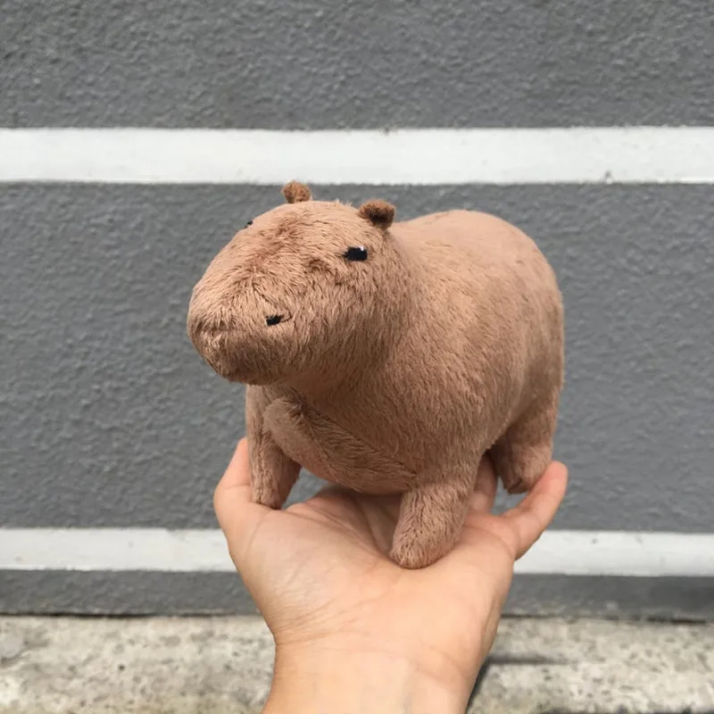 Simulation Capybara Plush Toy Cute Capybara Plushie Fluffy Capybara Stuffed  Animal Doll Birthday Gift for Children - AliExpress