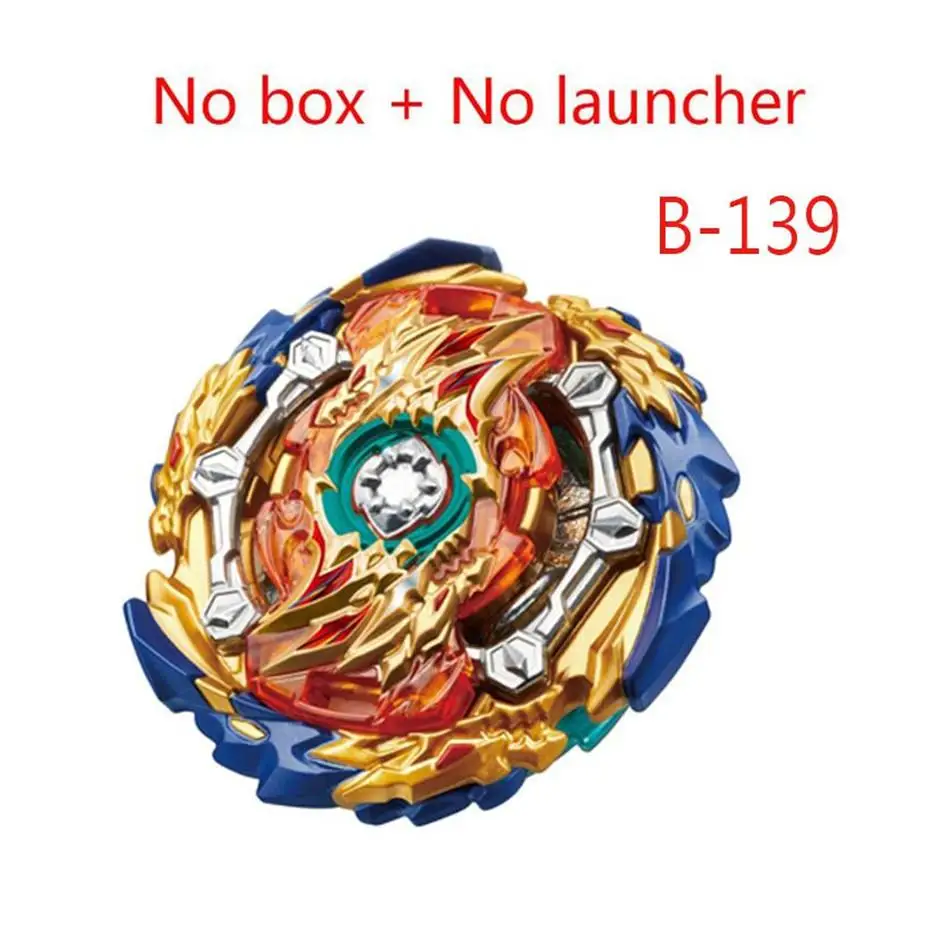 Beyblade волчок, бейблэйд взрыв B-153 B-152 B-151 без запуска и металлический ящик Пластик Бог Прядильный механизм бейблэйд игрушки для детей - Цвет: B139 No launcher