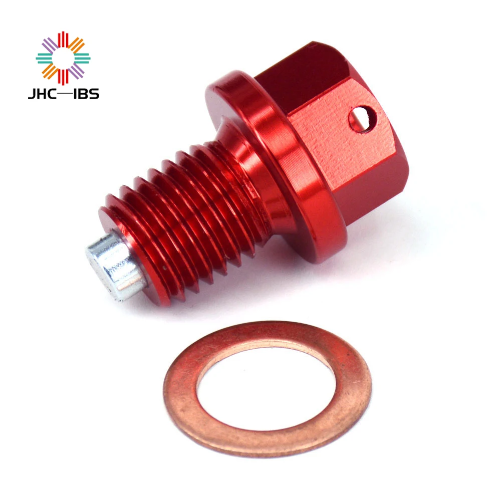 Винт для слива масла M12x1.5 Honda XR50R CRF50F CR85R RII CR125R 250R CRM250R CRF250L M XR250 BAJA Motard XR400 R|Защита от