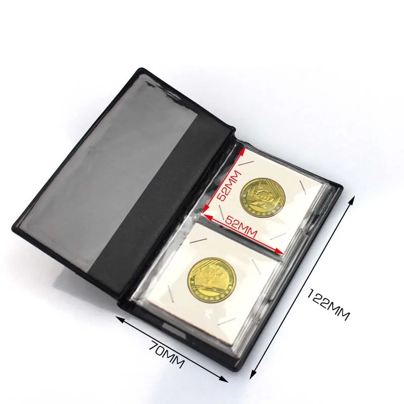 PCCB Commemorative Coin Collection Book Coin Book 12 Grid Paper Clip Book  Empty Volume Bitcoin Zodiac Coin Favorites - AliExpress