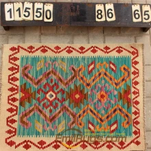 Коврик с геометрическим орнаментом Вязание для гостиной Геометрическая спальня Турецкая Шерстяная трикотажная ткань