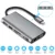10 в 1 USB-КОНЦЕНТРАТОР Док-станция Тип C Адаптер USB 3.0 4k HDMI-совместимый VGA RJ45 для Macbook Pro Thunderbolt 3