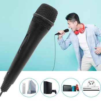 

Chatting Network Teaching Video Conferencing USB Wired Microphone for Nintendo Switch Wii PS4 PS3 Xbox 360 One PC Karaoke Mic