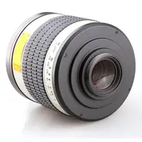 JINTU 500mm F/6.3 Manual focus Mirrorless Telephoto Mirror Lens + T2 adapter for Canon EOS EF EF-S Mount DSLR Camera White - Image 2