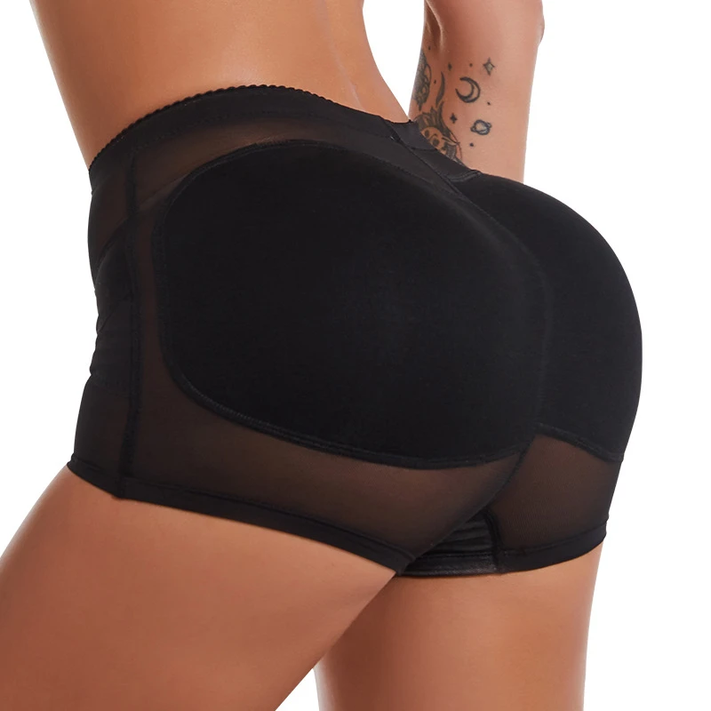 Ropa interior adelgazante para bragas relleno para glúteos, moldeador de cuerpo, Realzador glúteos, bragas con Control de barriga|Bragas modeladoras| - AliExpress