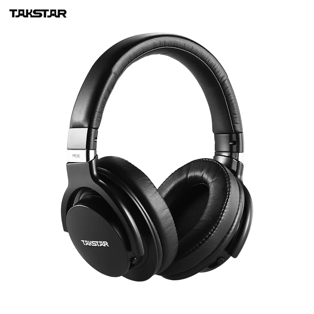 

TAKSTAR PRO 82 Professional Studio Dynamic Monitor Headphone Headset Over-ear for Recording Monitoring with Aluminum Alloy Case