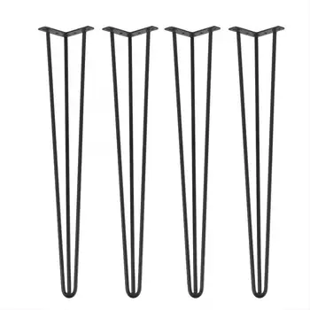 

Chair Legs 4Pcs/set 28inch/30inch Hairpin Metal Furniture Table Legs Solid Iron Laptop Desk Adjustable Furniture Feet Fast Ship