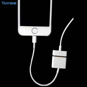 

100Pcs/lot 15 cm 8 Pin male To 30 Pin female Connector Dock Charger Adapter For iPhone 7 6 6s 5 IPAD 4 30pin to 8pin with cable