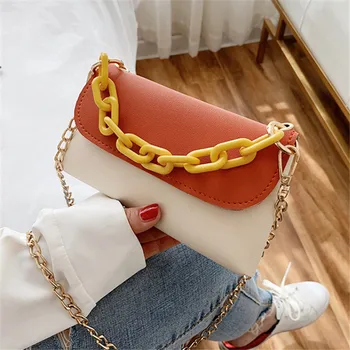 

Brand Original Design 2020 New Joker Messenger Bag Foreign Style Chain Fashion Shoulder Bag Envelope