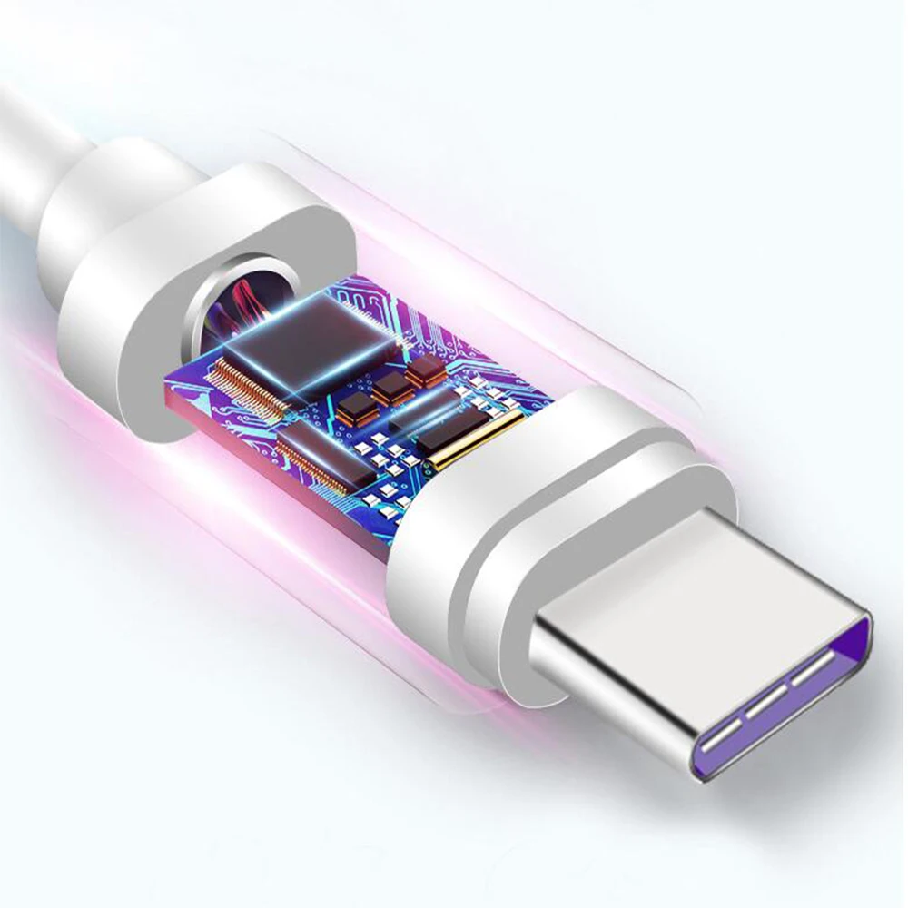 Для huawei USB 5A type C кабель P20 Pro lite mate 9 10 Pro P10 Plus lite V10 USB 3,1 type-C суперзарядный кабель