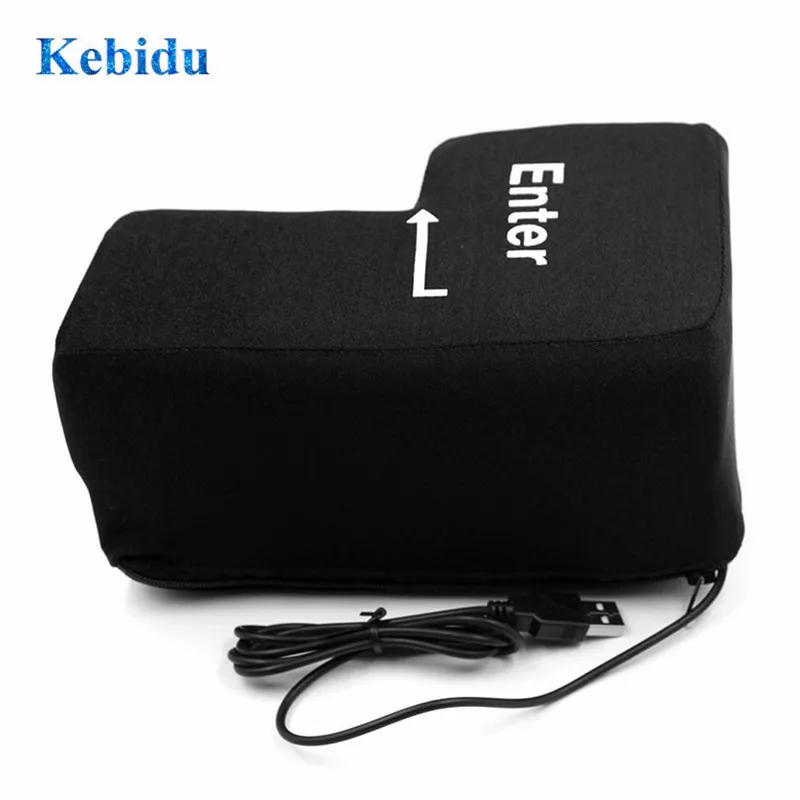 USB большая клавиша входа Kebidu подушка для снятия давления мягкая Кнопка