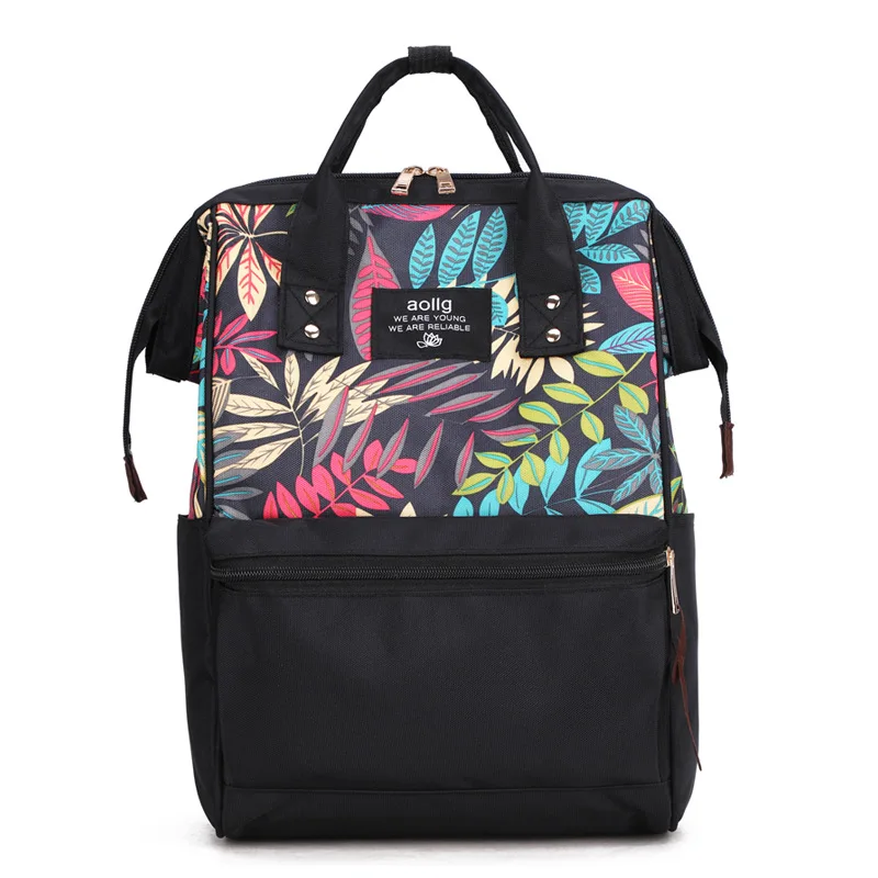

2019 New Style Diaper Bag Casual Backpack Lotte Fashion Popular Paragraph Backpack