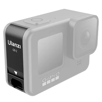 

Ulanzi GP-2 Gopro Black 9 Metal Battery Cover Type-C Charging Port Removable Battery Lid Cover for Gopro 9 Accessories