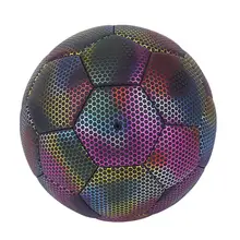 

Long Lifespan Safety Reusable Washable Reflective Soccer Reflective Ball for Adult Kids Football Training