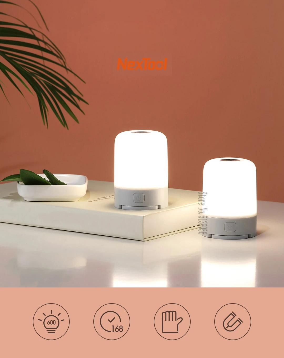 Xiaomi Nextool 600 Lumens Portable Outdoor Camp Lamp description image