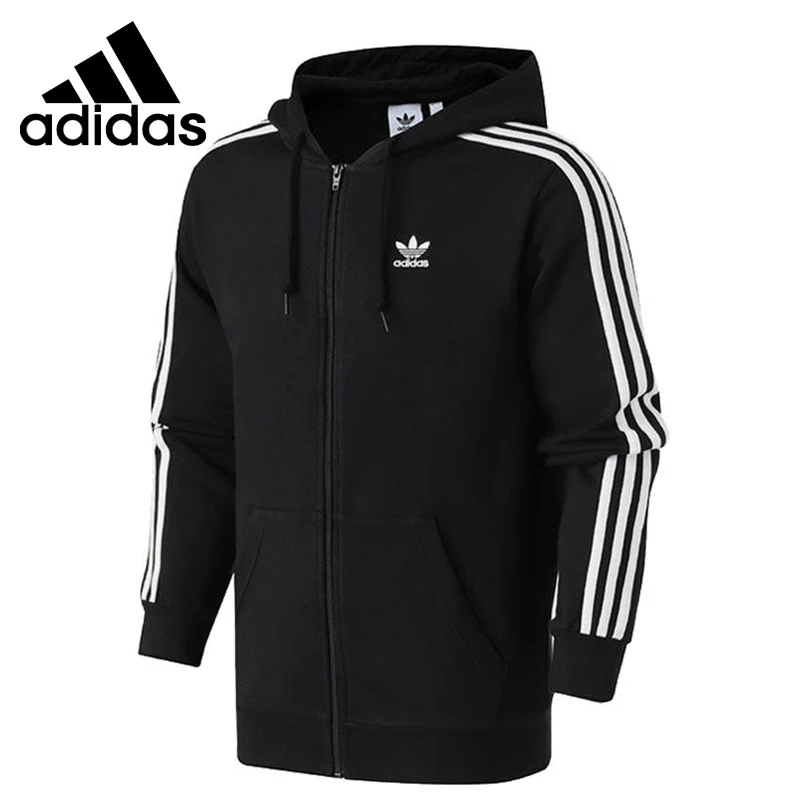 Adidas chaqueta con capucha para hombre, prenda deportiva con 3 FZ, Original, recién llegado|Chaquetas para running| -