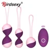 Kegel Balls Vibrating Egg Sex Toys for Woman Wireless Remote  Vaginal Tighten Exercise 10 Speed Vbrator Adult Sex Toys for Woman 1
