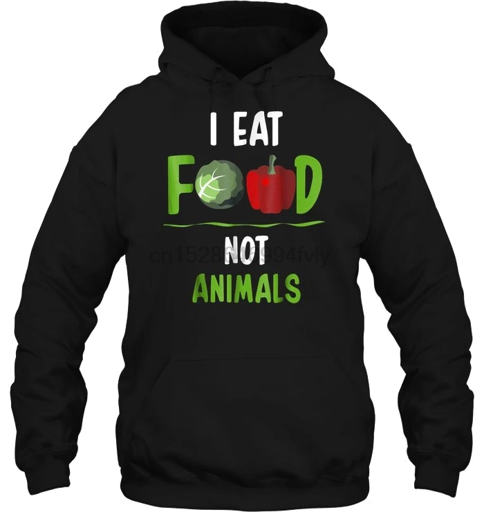 Мужская толстовка с капюшоном I Eat Fat Not animals женская уличная одежда |
