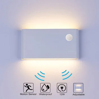 

wall lamp for bedroom sensor Wall lighting Wall Mounted Aluminum Modern light fixtures