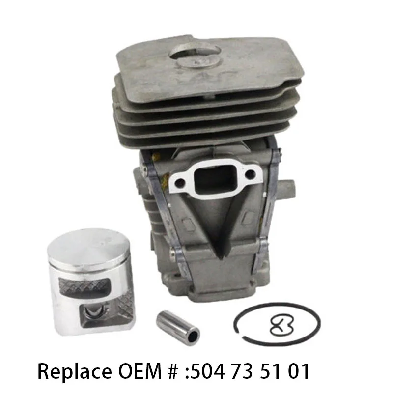 Комплект поршней цилиндра для Husqvarna 435 435E 440 440E Jonsered 2240 Chainsaw 41mm ЗАМЕНЯЕТ OEM #504 73 51 01