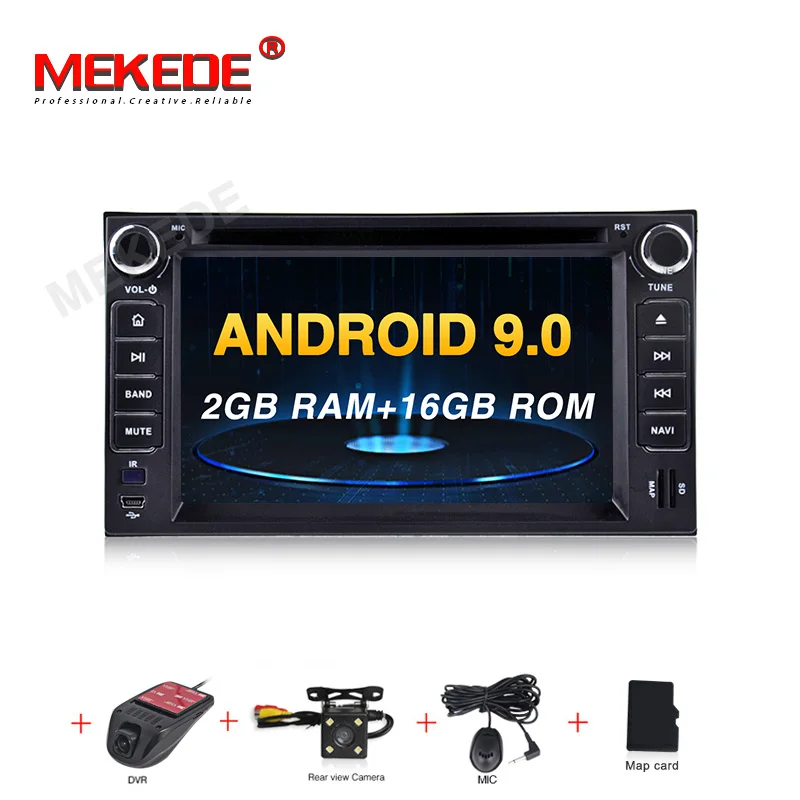 add camera DVR MEKEDE Android 9,0 Восьмиядерный 4+ 64G Автомобильный Dvd gps плеер для KIA CERATO/SPORTAGE/SORENTO/SPE мультимедийный плеер - Цвет: add camera DVR