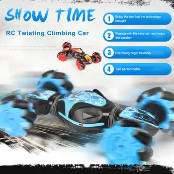 

Remote Control Stunt Twisting Car Off-road Climbing Vehicle Gesture Sensing Electric Remote Control Car Drift Car Toy For Kids