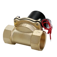 Электромагнитный клапан AC 220V 1/" 1/2" 3/" 1" электрический клапан латунь нормально закрытые воздушные СОЛЕНОИДНЫЕ для воды масло воздуха дизельного газа топлива