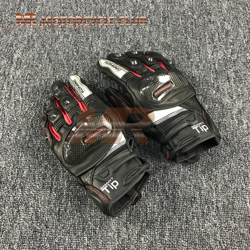 Komine GK-193 кожаные перчатки для бега перчатки для вождения мотоцикла