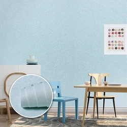 Wokhome 3D Modern Self Adhesive Wallpaper Solid Vinyl Waterproof Wall Stickers for walls in rolls For bedroom walls Home Decor