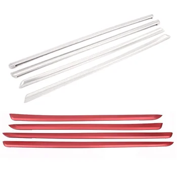 

Car Styling Door Panel Decoration Stickers Trim Doorknob Covers for BMW 3/4 Serises F30 F32 F34 2017-19 Interior Accessories