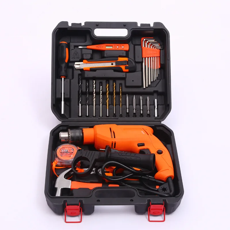 

Baiyid Hand Drill Tool Kit Decoration Door And Window Hardware Kits Hand Electric Tool Suitcase
