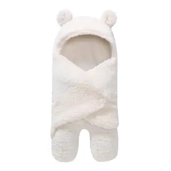 

Newborn Baby Sleeping Bag Infant Boys Girls Swaddle Cute Hooded Sleeping Wrap Blanket Swaddling