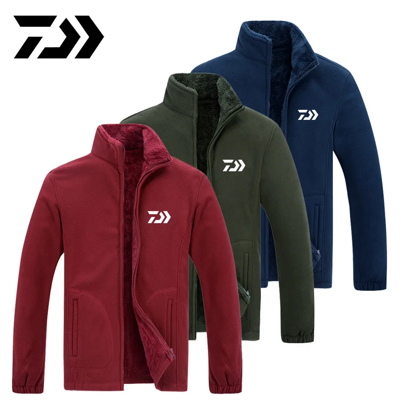 Мужская толстовка Daiwa Fishing Clothing теплая дышащая с длинным рукавом для походов и