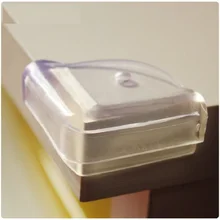 4 шт./компл. Детская безопасность L форма Прозрачная защитная крышка для стола угловая защита для детей Защита мебели края угловая защита