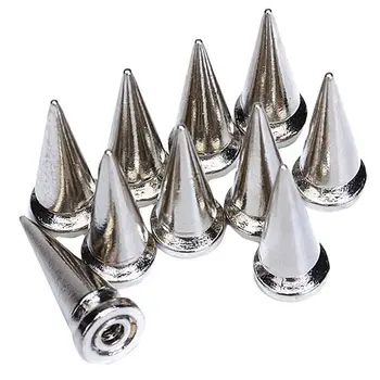 

New 10 pieces conical Rivet / nail DIY clothing accessories