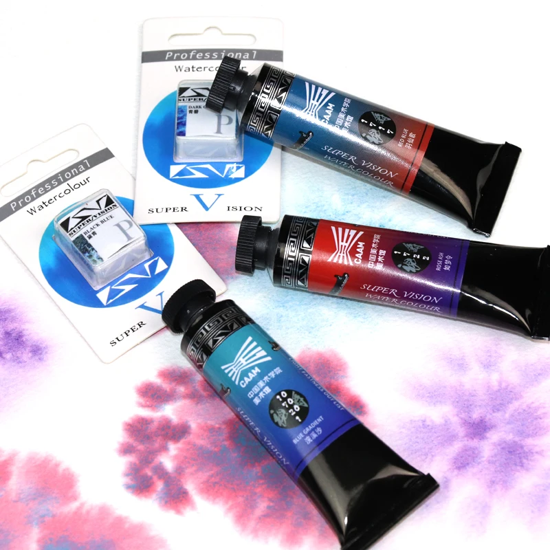 3ml Special Layered Color Watercolor Pigment Professional Water Color Paint Tube for Painting Drawing Art Suppliers